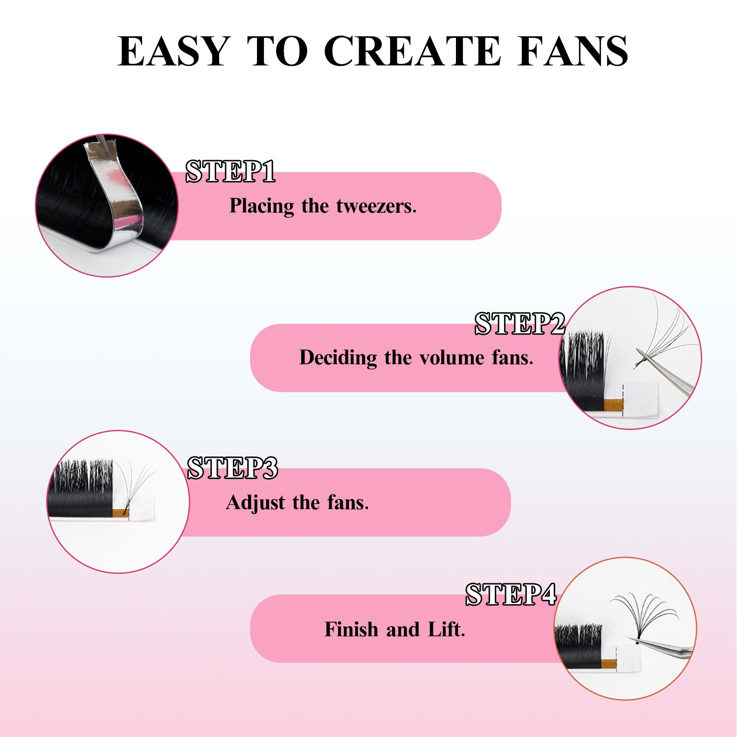 0.03MM Cashmere Premium Mega Volume Eyelash Extensions - Image 7