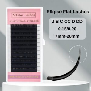 Double Tapered Flat Lashes